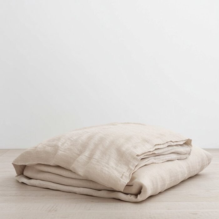 Quilted Bedcover - Natural