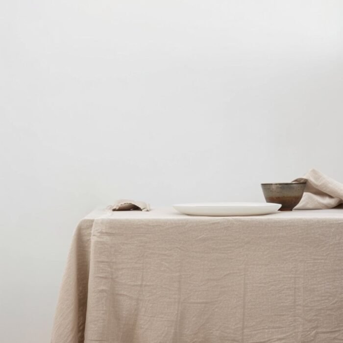Linen Tablecloth - Natural