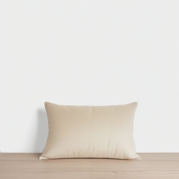 Talik Velvet Rectangular Cushion Cover – Cream