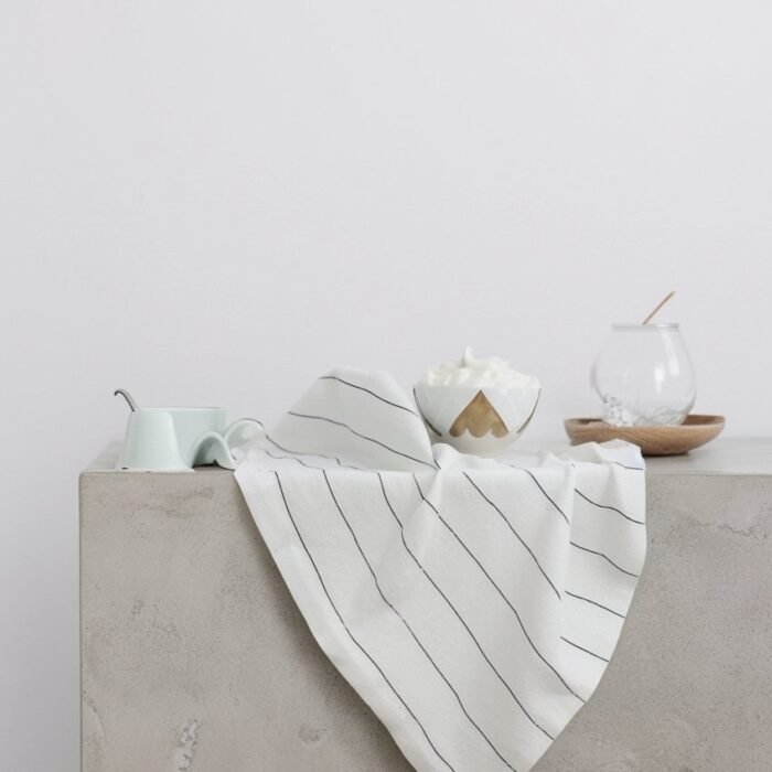 Linen Napkins - Pencil Stripe