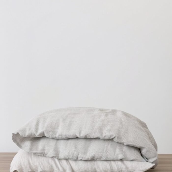 Linen Duvet Cover - Stripe