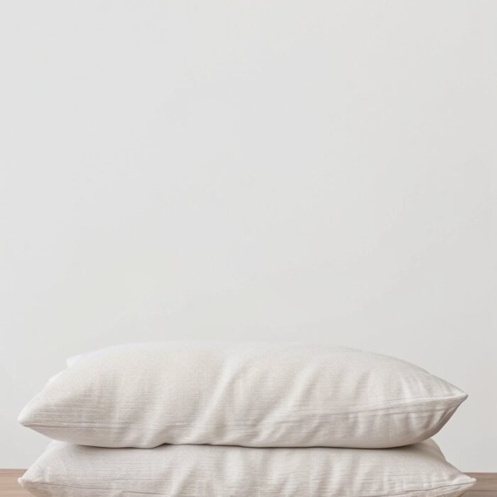 Set of 2 Linen Pillowcases – Stripe