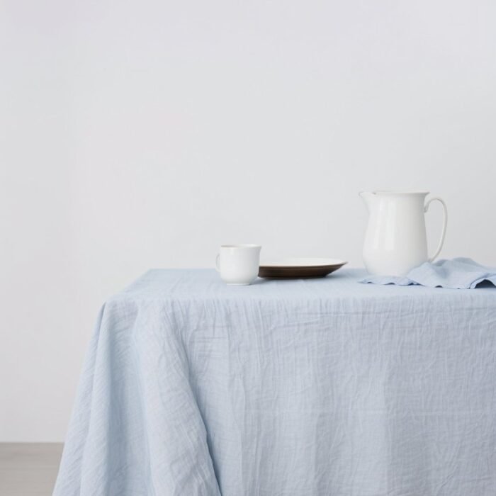 Linen Tablecloth - Sky