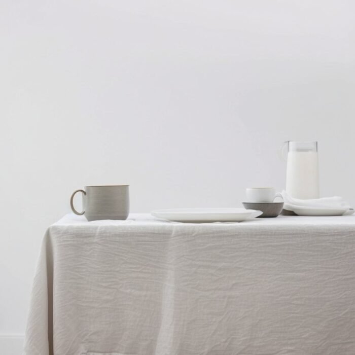 Linen Tablecloth - Smoke Grey