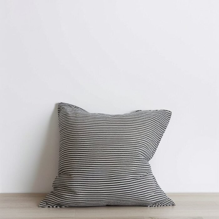 Mira Linen Pillowcase - Ellis Stripe