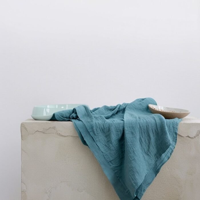 Linen Napkins - Bluestone
