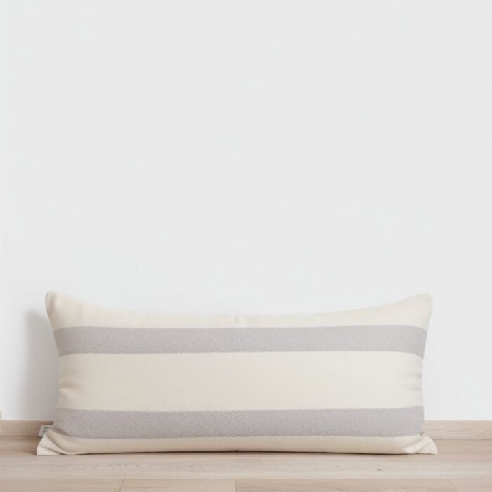 Luna Stripe Lumbar Cushion Cover