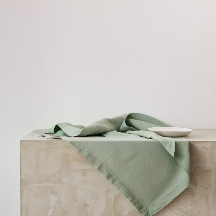 Linen Napkins - Sage