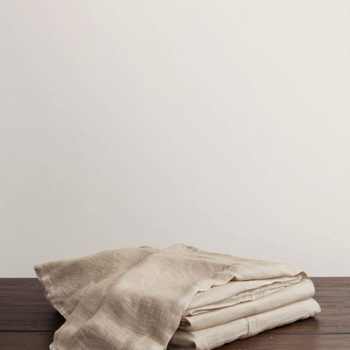 Thatched Linen Bedcover