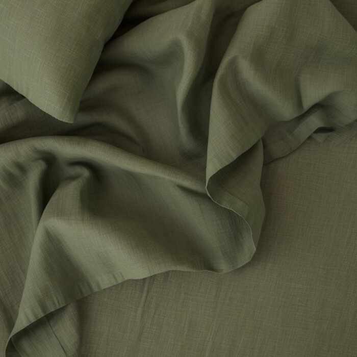 Linen Flat Sheet - Forest