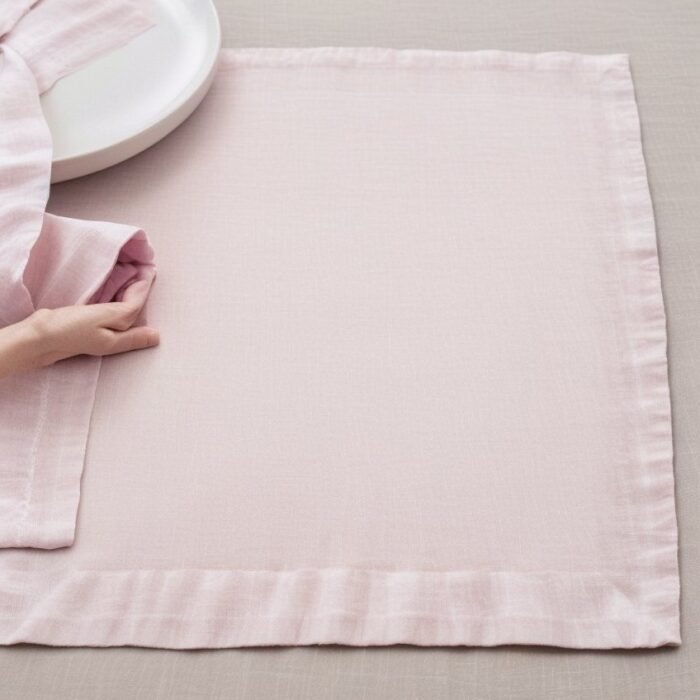 Linen Placemats - Blush